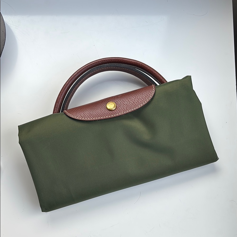 Longchamp Green Le Pliage Large